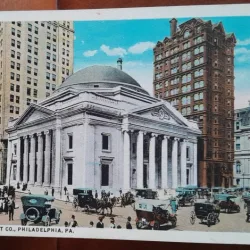 Carte postala, Philadelphia, USA, perioada interbelica