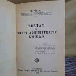 Tratat de drept administrativ roman - M. Vararu