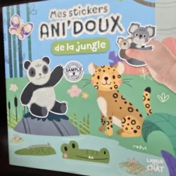 Mes stickers Ani Doux de la jungle - Mad Pillow & Colectiv de autori