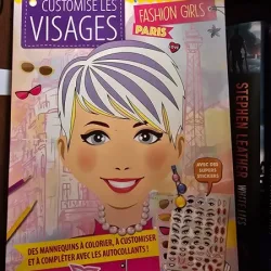 Customise les visages - Fashion girls (Personalizeaza fetele - limba franceza)