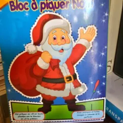 Kerst Prikblok - Bloc a piquer Noel (Craciun. Carte de colorat - limba germana)
