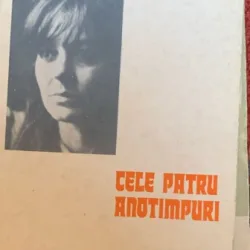 Cele patru anotimpuri- Ana Blandiana (cu dedicatia autoarei catre Niculae Stoian)