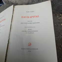 Das Kapital -Capitalul (in lb.germana) Karl Marx