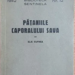 Pataniile caporalului Sava - Elie Buftnea