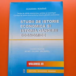 Studii de istorie economică și istoria gândirii economice - Coordonator: Acad. Iulian Văcărel - vol. VI