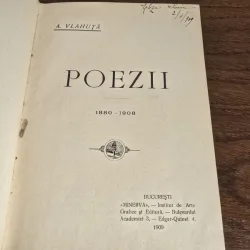 Poezii - A. Vlahuta 1880-1908 Editia Intai 1909