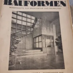 Moderne Bauformen - september 1941