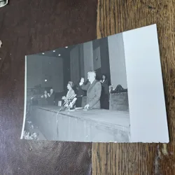 Fotografie din perioada comunista , Discurs tinut de Nicolae Ceausescu