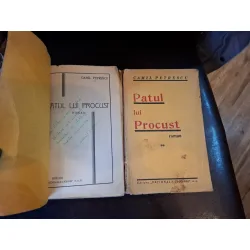 Patul lui Procust (prima editie-1933, cu autograf) - Camil Petrescu