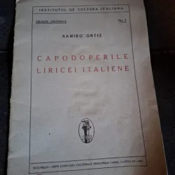 Capodoperele Liricei Italiene - Ramro Ortiz