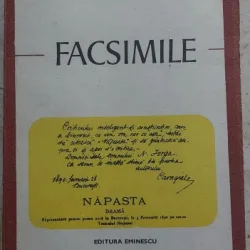 Facsimile - L. Kalustian (cu dedicatie de la autor)