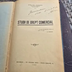 Studii de drept comercial - Stelian Ionescu