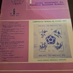 Revista Filatelia - Nr.6 Iunie 1970 Anul XIX