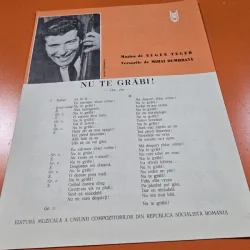 Partitura Nu te grabi! - Eugen Teger, Mihai Dumbrava