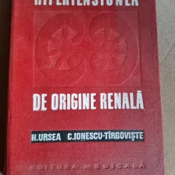 Hipertensiunea de origine renala - N. Ursea