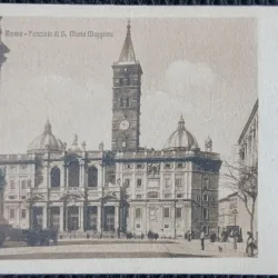 Carte postala, Roma, Fecciala di S. Maria Maggiore, perioada interbelica