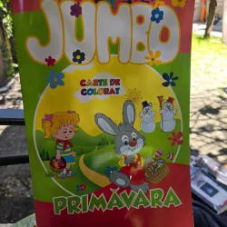 Jumbo. Carte de colorat. Primavara - Roxana Geanta
