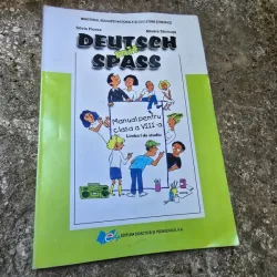 Silvia Florea, Mioara Savinuta - Deutsch Mit Spass, manual pentru clasa a VIII-a