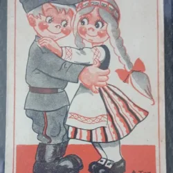 Carte postala, perioada interbelica