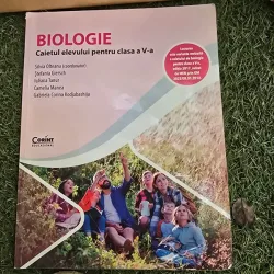 Biologie, caietul elevului pentru clasa a V-a - Silvia Olteanu