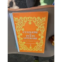 Culegere de texte literare pentru clasele V-VIII