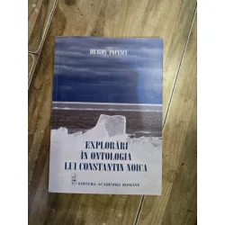 Explorari in ontologia lui Constantin Noica - Dragos Popescu
