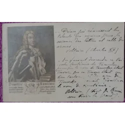 Carte postala, Dimitrie Cantemir, perioada interbelica