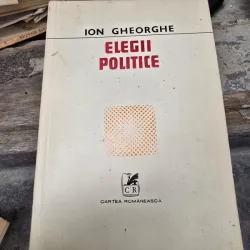 Elegii politice - Ion Gheorghe