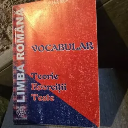 Elena Nica - Vocabular Limba Romana