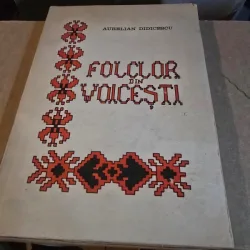 Aurelian Didicescu - Folclor din Voicesti
