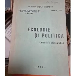 Ecologie si Politica - Academia