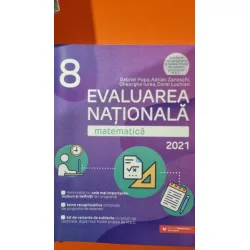 Evaluarea Națională matematică 2021 - Gabriel Popa, Adrian Zanoschi, Gheorghe Iurea, Dorel Luchian