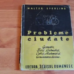 PROBLEME CIUDATE-WALTER SPERLING