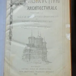 CURS DE CONSTRUCTIUNI ARHITECTURALE - PETRU POPESCU PASCANU