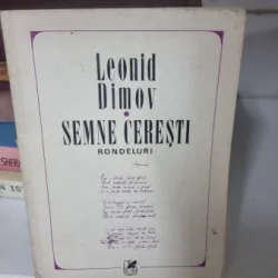 Leonid Dimov - Semne ceresti (rondeluri) editie princeps