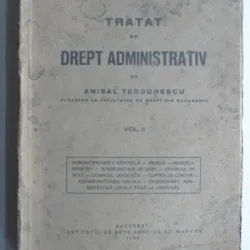 Tratat de drept administrativ - Anibal Teodorescu