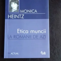 ETICA MUNCII LA ROMANII DE AZI - MONICA HEINTZ