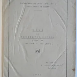 Curs de procedura civila - P. Vasilescu