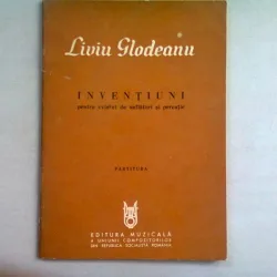 INVENTIUNI PENTRU CVINTET DE SUFLATORI SI PERCUTIE - LIVIU GLODEANU  (PARTITURA)