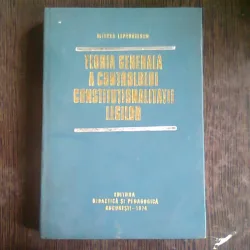 TEORIA GENERALA A CONTROLULUI CONSTITUTIONALITATII LEGILOR - MIRCEA LEPADATESCU