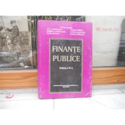 FINANTE PUBLICE EDITIA A IV-A , IULIAN VACAREL
