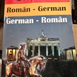 DICTIONAR ROMAN GERMAN, GERMAN ROMAN - MIHAELA BELCIN