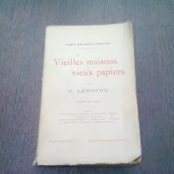 VIEILLES MAISONS, VIEUX PAPIERS - G. LENOTRE   QUATRIEME SERIE  (CARTE IN LIMBA FRANCEZA)