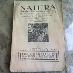 REVISTA NATURA NR.3/1933