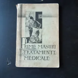 PRIMELE MASURI SI TRATAMENTE MEDICALE SPRE PREVENIREA SI COMBATEREA BOLILOR