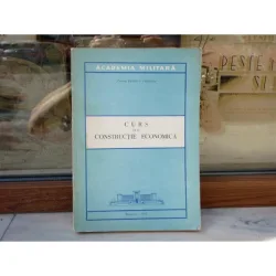 Curs de constructie economica , Colonel Petre P. Craciun , 1976