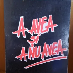 A avea si a nu avea , Ernest Hemingway , 1992