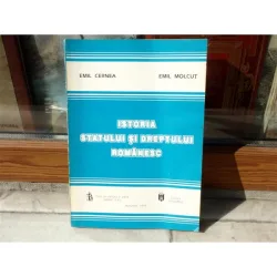 Istoria Statutului si dreptului Romanesc , Emil Cernea , 1993