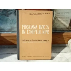 Persoana fizica in dreptul R.P.R , Traian Ionascu , 1963