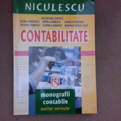 Contabilitate, monografii contabile - Valentin Capota